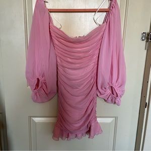Pink formal dress
